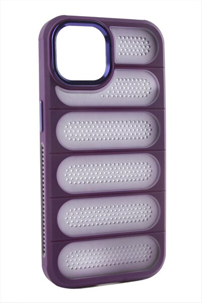 OSENSE حافظة غطاء آيفون 15 برو منقّط بغطاء ساس الفاخر