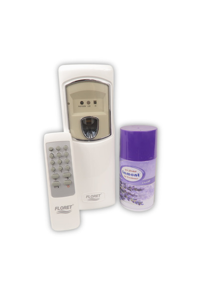 Floret جهاز معطر جو مع بخاخ معطر (لافندر, جهاز مع ريموت)