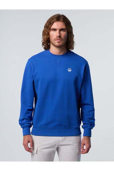 North Sails Bisiklet Yaka Pamuk Sweatshirt