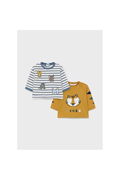 MAYORAL Winter Baby Boy Long Sleeve T-Shirt Set of 2