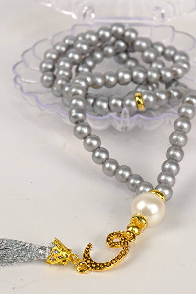 Zey-Al Tesbih de rugăciune din perle cu ciucuri, 99 de piese, într-o cutie specială pentru cadouri (Mevlit-sünnet-hac-umre)