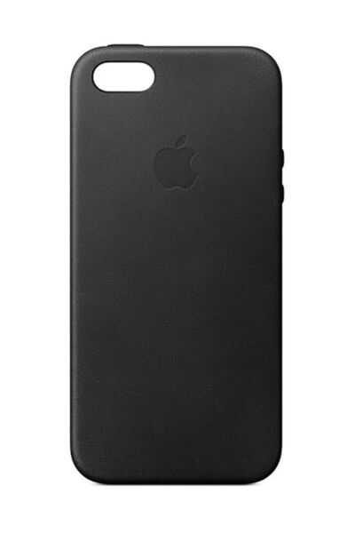 Apple Husa de protectie iPhone SE Leather Case Black