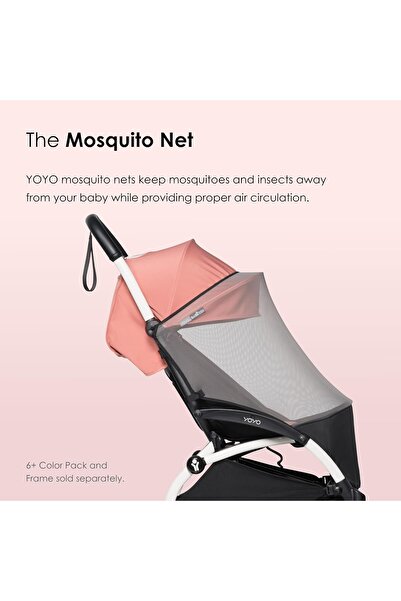 yoyo بيبي زين- غطاء الحماية من الحشرات لعربية الأطفال يويو +6