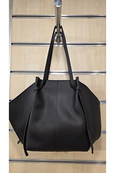 VİENCA Large Tote Shoulder Bag with Faux Leather Puppy