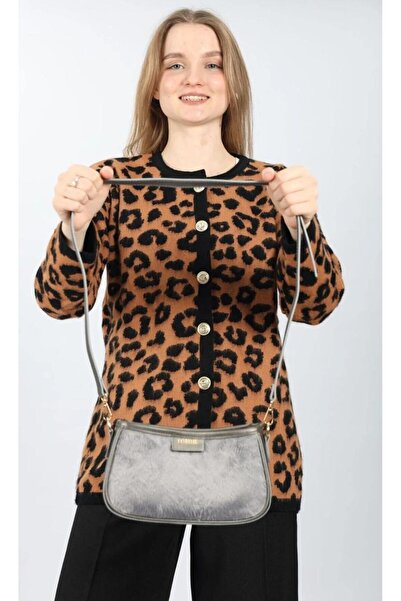 DMDBAGS حقيبة نسائية من القطيفة، حقيبة نسائية من القطيفة على شكل باجيت، حقيبة...