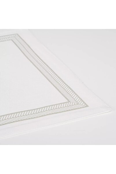 Generic Ornate Printed Rectangular Cotton Placemat - Set of 4