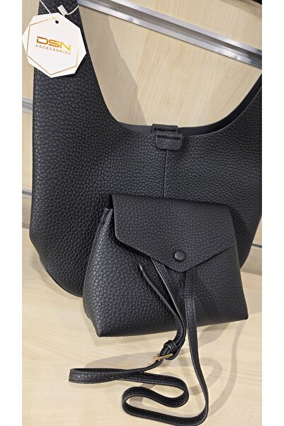 DSN SHOES & BAGS Dsn Imported Faux Leather Puppy Women's Shoulder Bag 2-Piece Bag