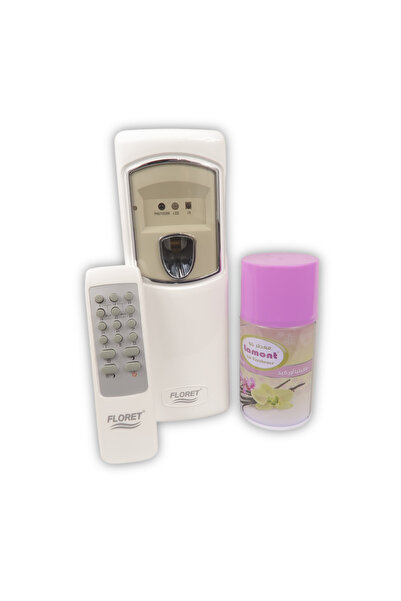 Floret جهاز معطر جو مع بخاخ معطر (فانيليا أوركيد, جهاز مع ريموت)
