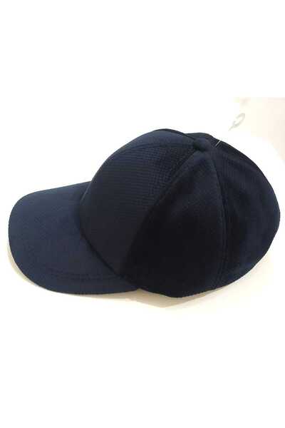 Monalisa Home Navy Blue Velvet Men's Hat