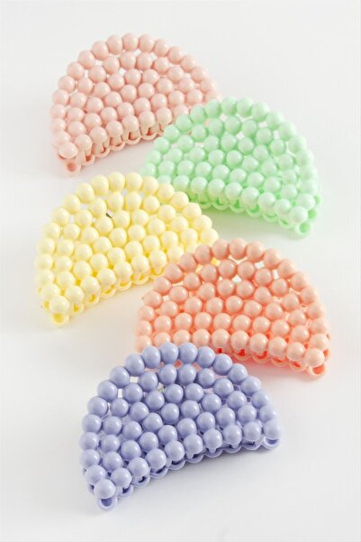 Yıldızınızzz accessory مشبك ملون بيضاوي 6 سم