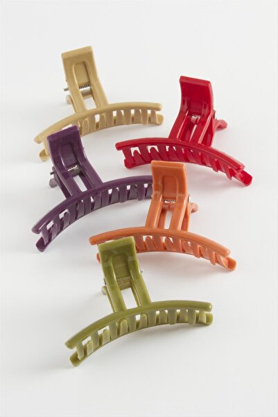 Ronanna مشبك ماندل بيضاوي 4 سم