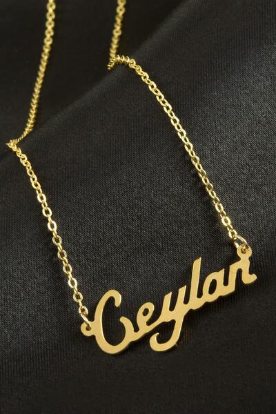 Genel Markalar Ceylan isimli kolye (Kişiye Özel)