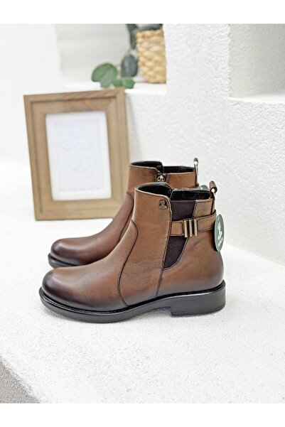 Venüs 1852533K YANI TOKA DETAYLI HAKİKİ DERİ BOT KADIN