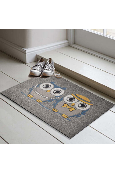 Chilai Home 877CHL1026 Entrance Door Mat, 40x60 cm, PVC, Gray