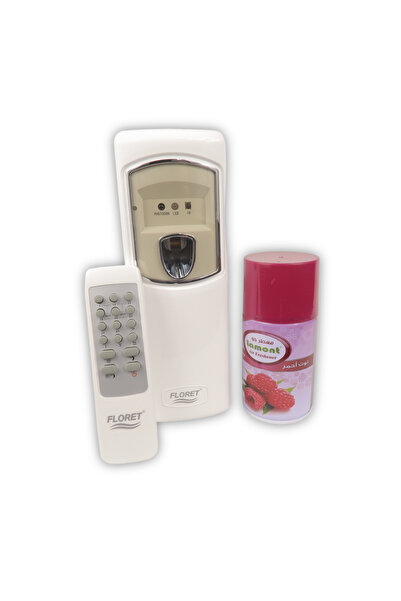 Floret جهاز معطر جو مع بخاخ معطر (توت أحمر, جهاز مع ريموت)