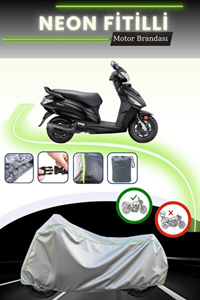 Cemku Cool حقيبة خلفية رمادية نيون قماش مجدّل وقماش محرك متوافق مع هيرو داش V...