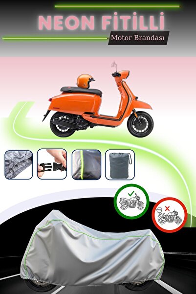 Cemku Cool حقيبة خلفية وقفل باللون الرمادي النيون قماش مجدّل لا يتناسبان مع ل...