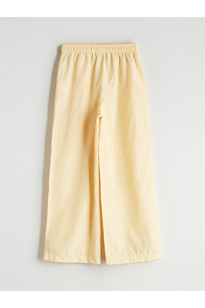 LC Waikiki Sari Beli Elastic Striped Girls' Pants