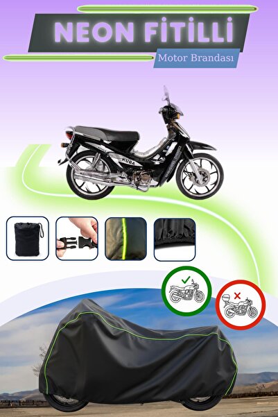 Cemku Cool غطاء محرك متوافق مع قفل أسود Neon Fitilli Kuba XY100-E