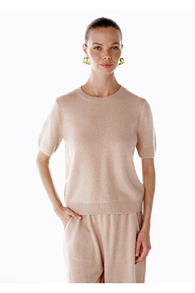 Knitss Pudra Kaşmir Triko Üst