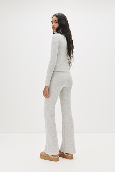 Pull & Bear Soft touch zip-up cardigan