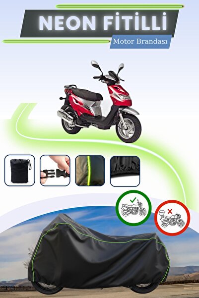 Cemku Cool حقيبة خلفية وقفل باللون الأسود النيون قماش مجدّل غير متوافقة مع كا...