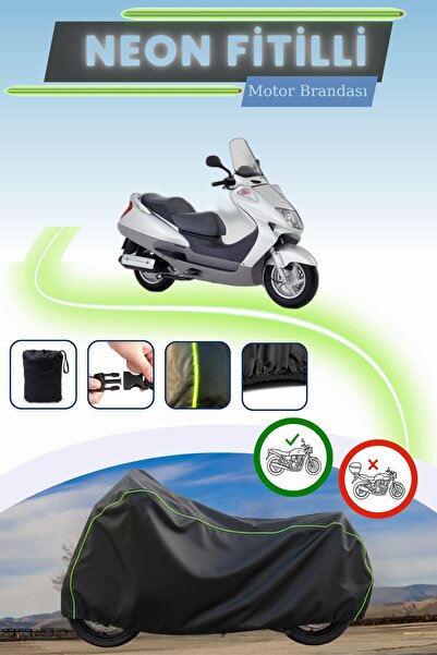 Cemku Cool غطاء محرك متوافق مع نيون فيتيل هوندا FES 250 فورسايت باللون الأسود