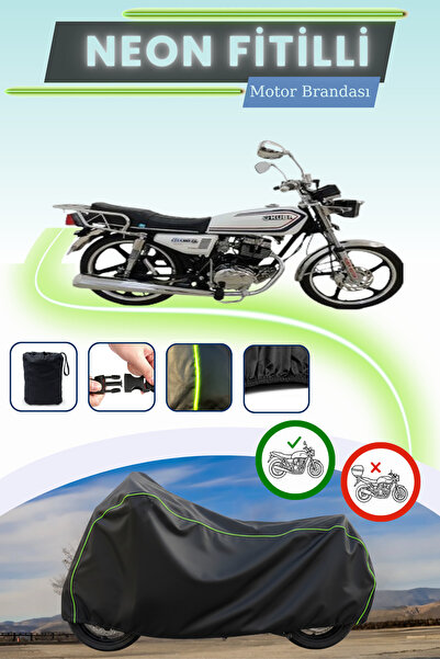 Cemku Cool أسود قماش مجدّل حقيبة، غطاء محرك كوبا تشيتا 180-FC بدون قفل