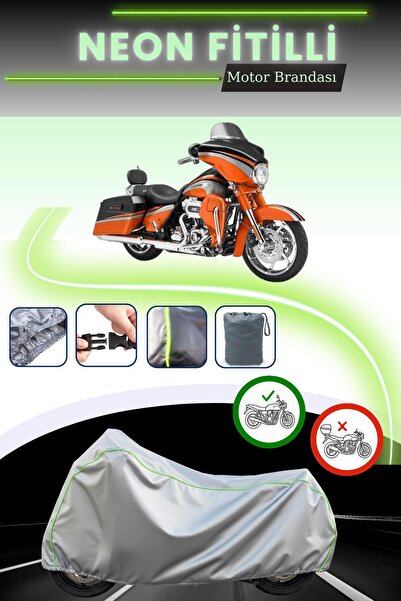 Cemku Cool غطاء محرك دراجة نارية هارلي ديفيدسون FLHXSE2 CVO Street Glide بالل...