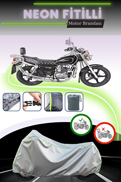 Cemku Cool رمادي قماش مجدّل حقيبة ،غطاء محرك جاكوار أرورا AR 150-A بدون قفل