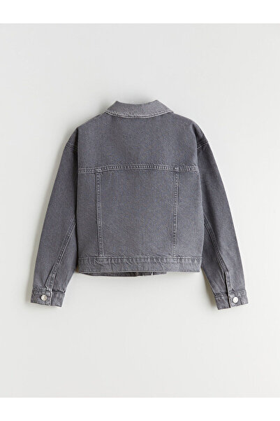 LC Waikiki Lcw Kids Stoned Girl's Jean Jacket