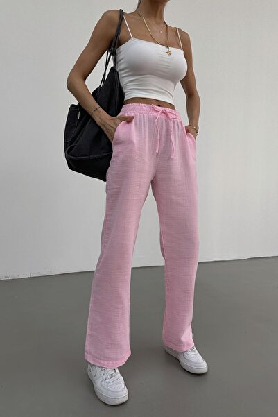 mylove Muslin Pants Pink