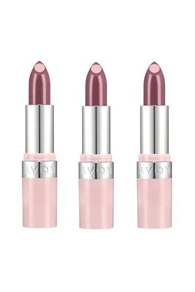 AVON Hydramatic Shimmering Lipstick Mauvelous 3-Piece Set