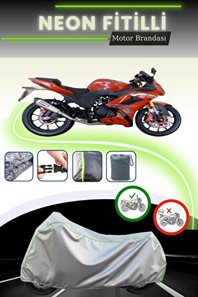 Cemku Cool قماش دراجة نارية متوافق مع ماركة BuMoto/Jinling Caliber 250CC متوا...