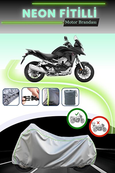 Cemku Cool Gray Corded Fabric Bag ,Lock Mismatched Honda Vfr 800 X Cross Tabl...