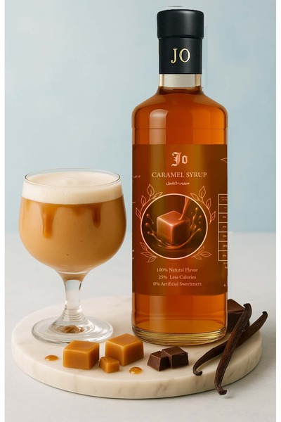 jo drinks Caramel syrup