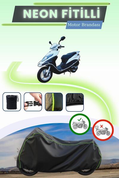 Cemku Cool غطاء محرك أسود نيون متوافق مع ماركة أباتشي