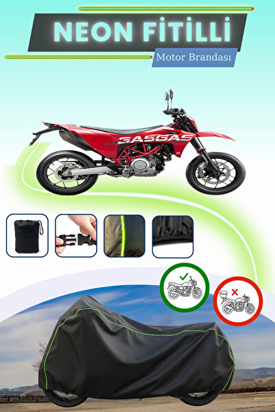 Cemku Cool غطاء محرك متوافق مع غاز غاز SM 700 من نوع Black Lock Neon Fitilli