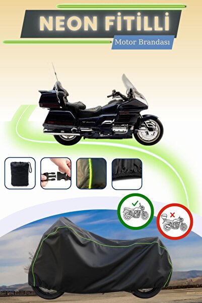 Cemku Cool غطاء محرك متوافق مع نيون فيتيل هوندا جولدوينج GL 1500 SE باللون ال...