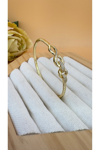 XUPING JEWELRY Zirkon Taşlı Sonsuzluk Tasarım Model Kelepçe