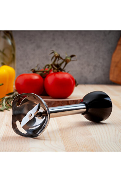 Voltz Blender, tocator și mixer 3 în 1 Oliver OV51112NSC, 600W, 700ml, 2 viteze, Accesorii, Negru