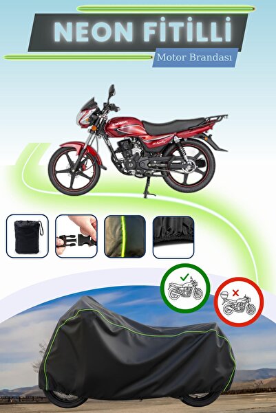 Cemku Cool قفل أسود قماش مجدّل حقيبة متوافق مع مونديال 125 سوبر بوي وموتور بر...