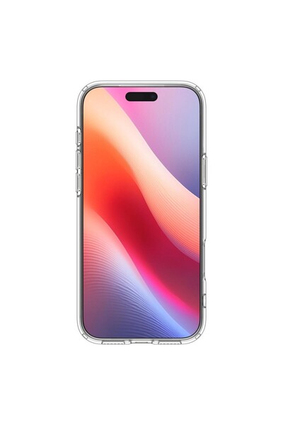 Spigen جراب ماج سيف رفيع لهاتف آيفون 17 برو، غطاء شفاف أبيض فائق النحافة بتقنية ماجفيت - Acs10066
