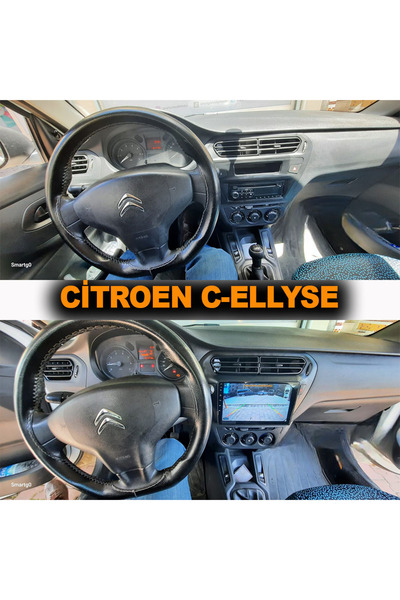 CarSmarT PEUGEOT 301/CİTROEN C ELYSEE 2012 /2022 9 İNÇ 6-64 PRO MODEL QLED EKRAN