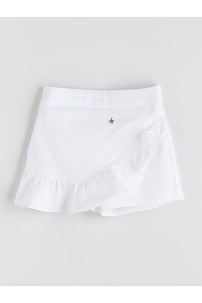 LC Waikiki Peak Yeni Sezon Beli Lastikli Kız Çocuk Şort Etek