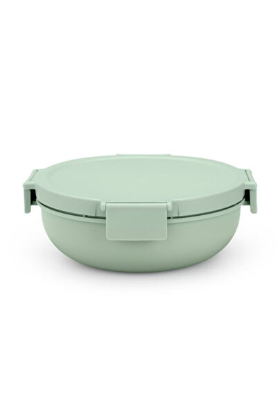 Brabantia Make&Take Salad Bowl 1006303, 1.3 l, Airtight, BPA Free, Green