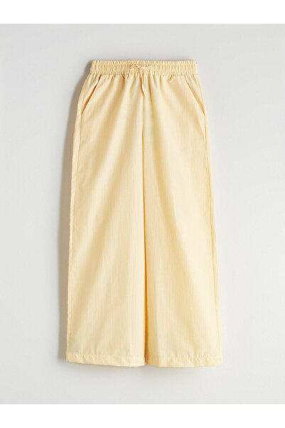 LC Waikiki Sari Beli Elastic Striped Girls' Pants