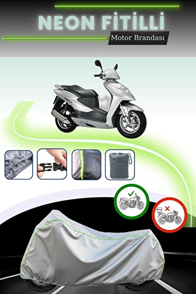 Cemku Cool حقيبة خلفية رمادية نيون قماش مجدّل وقفل غير متوافقة مع قماش المحرك...