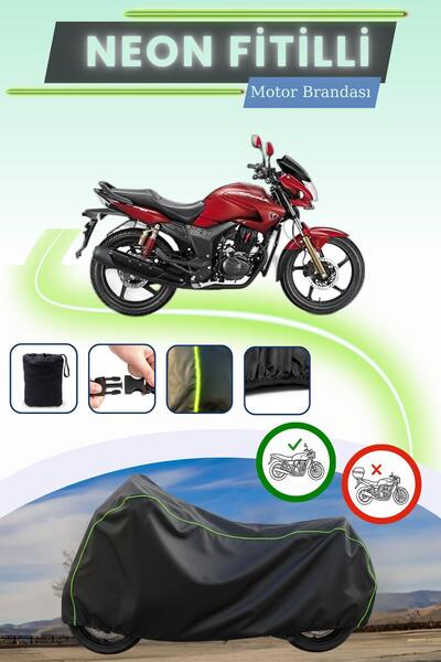 Cemku Cool غطاء محرك متوافق مع نيون فيتيل هيرو هانك 200R من بلاك ليكت