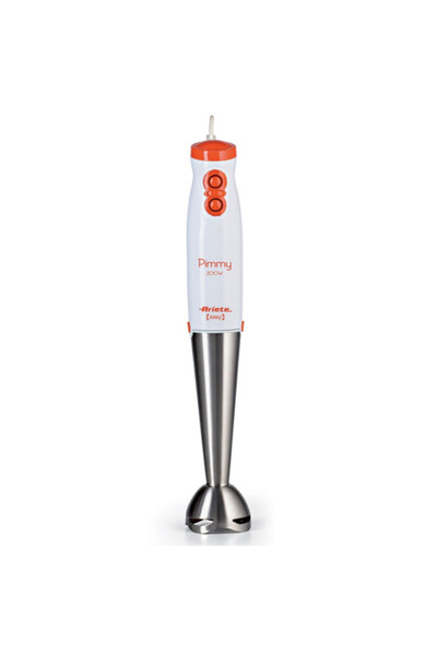 ARIETE Blender PIMMY 0881/00, 200W, 2 speeds, Stainless steel, White/orange